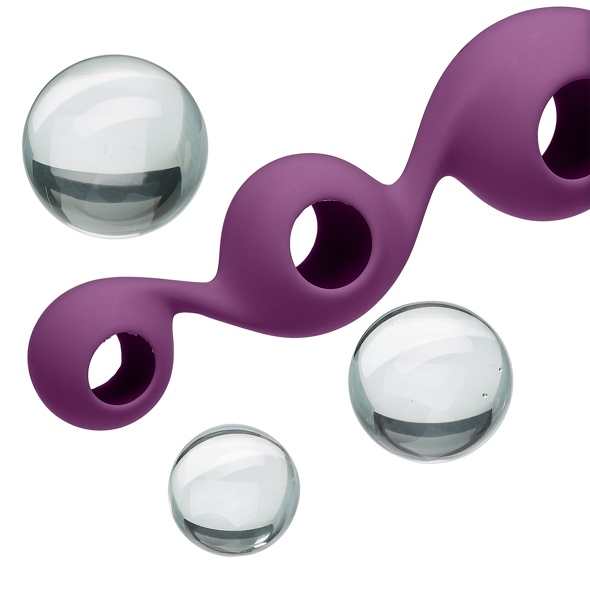 Cloud 9 Health & Wellness Borosilicate Kegel Training Set