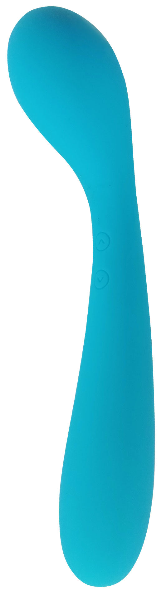 Cloud 9 Health & Wellness Rechargeable G-Spot Vibrator Slim 7in Dual Motors Aqua Blue