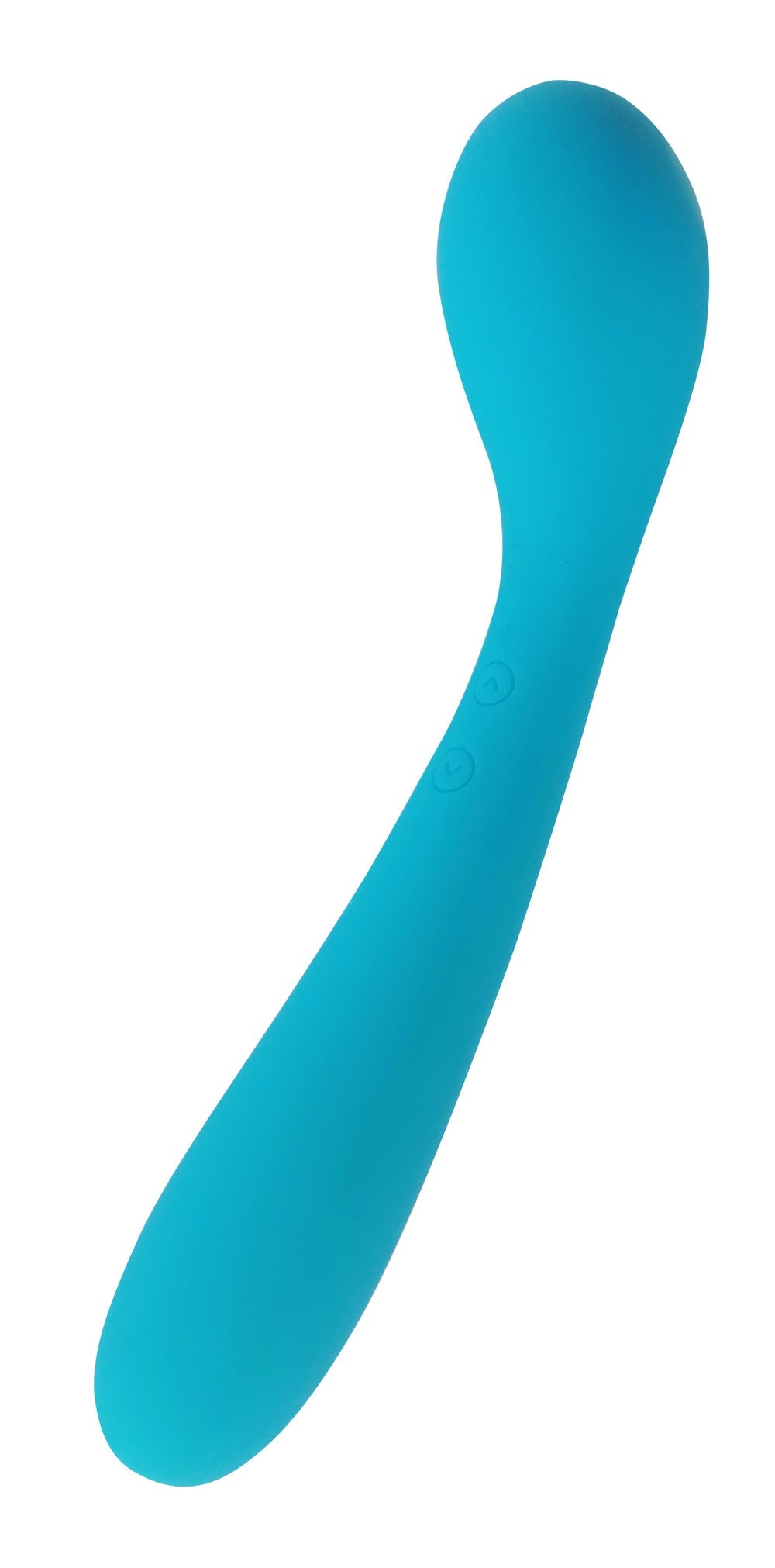 Cloud 9 Health & Wellness Rechargeable G-Spot Vibrator Slim 7in Dual Motors Aqua Blue