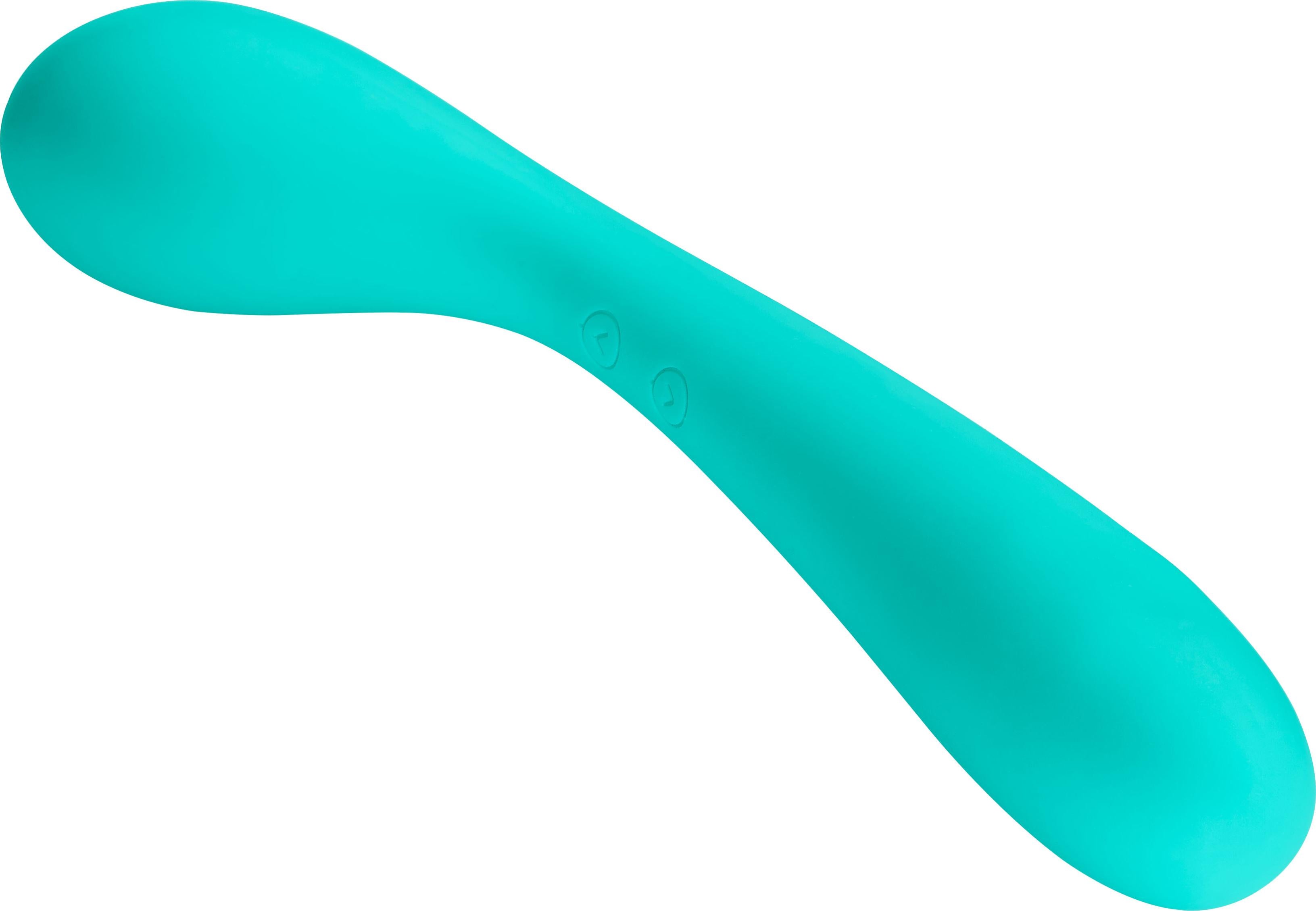 Cloud 9 Novelties G-Spot Vibrator Slim 7 Inch Flexible Body Vibrator Teal