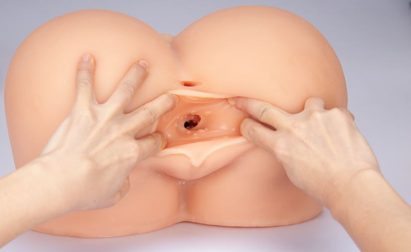 Cloud 9 Pleasure Pussy & Ass Lifesize Body Mold Brown