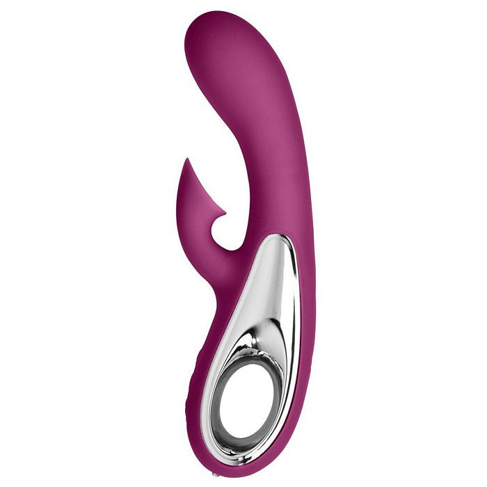 Cloud 9 Pro Sensual Air Touch IV G-Spot Dual Functional Clitoral Suction Rabbit Vibrator - Purple