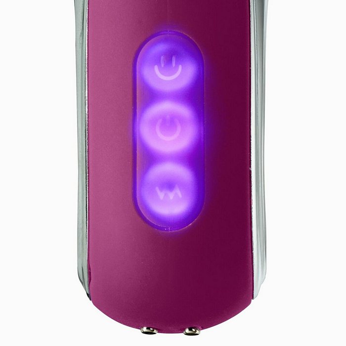 Cloud 9 Pro Sensual Air Touch IV G-Spot Dual Functional Clitoral Suction Rabbit Vibrator - Purple