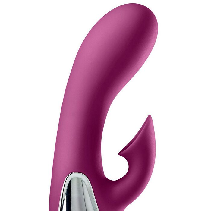 Cloud 9 Pro Sensual Air Touch IV G-Spot Dual Functional Clitoral Suction Rabbit Vibrator - Purple