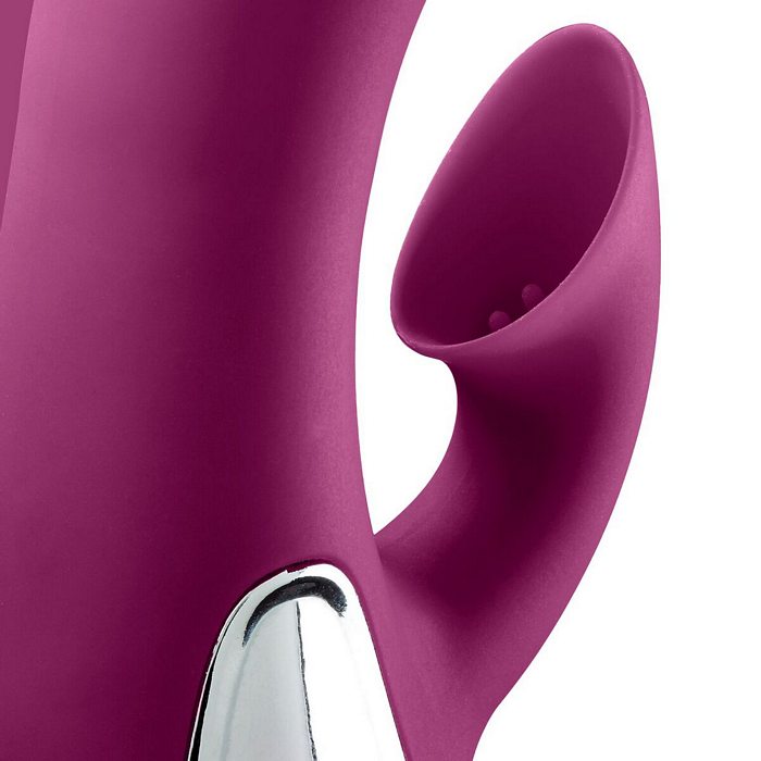 Cloud 9 Pro Sensual Air Touch IV G-Spot Dual Functional Clitoral Suction Rabbit Vibrator - Purple