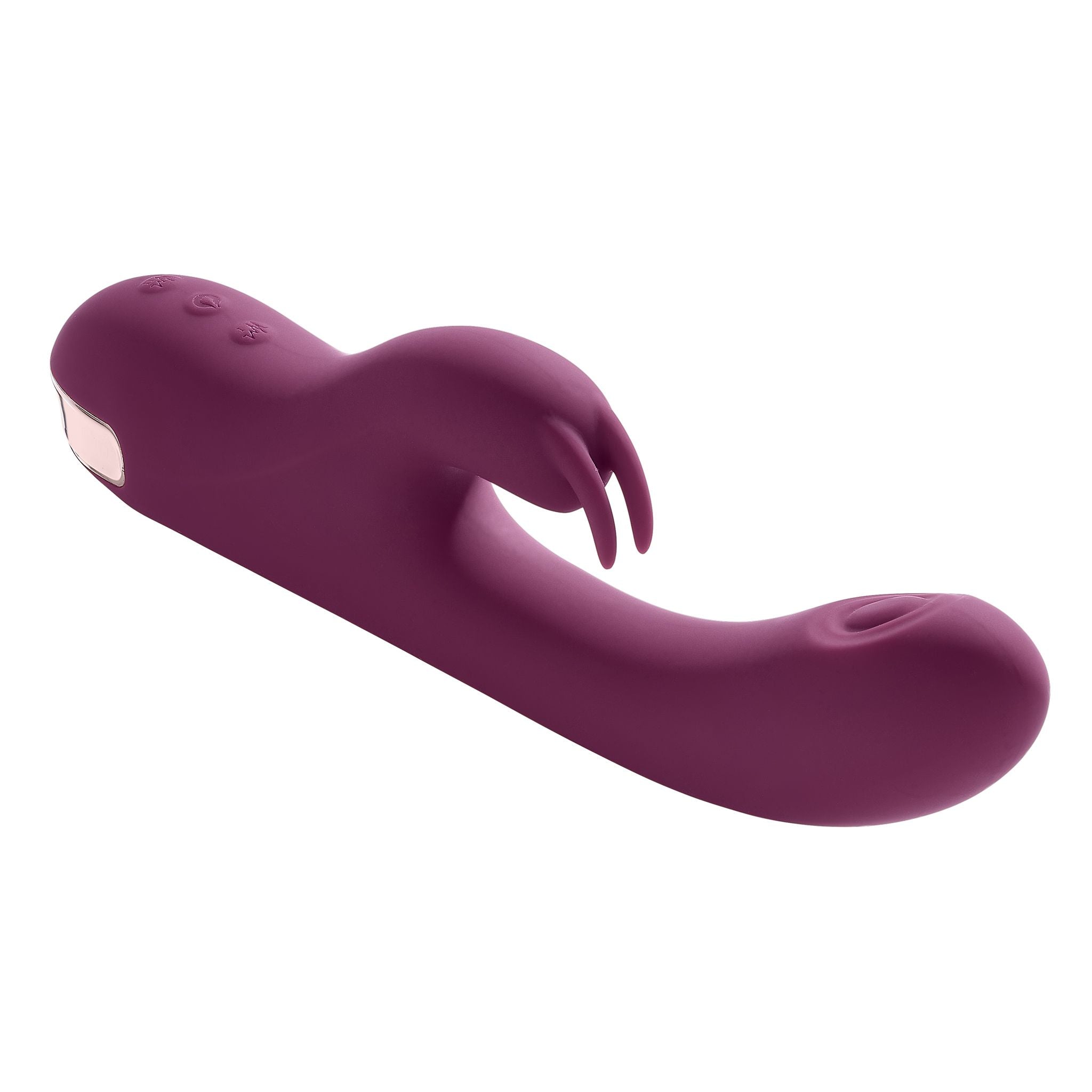 Cloud 9 Pro Sensual Series Pulse Touch Rabbit Vibrator G Plum