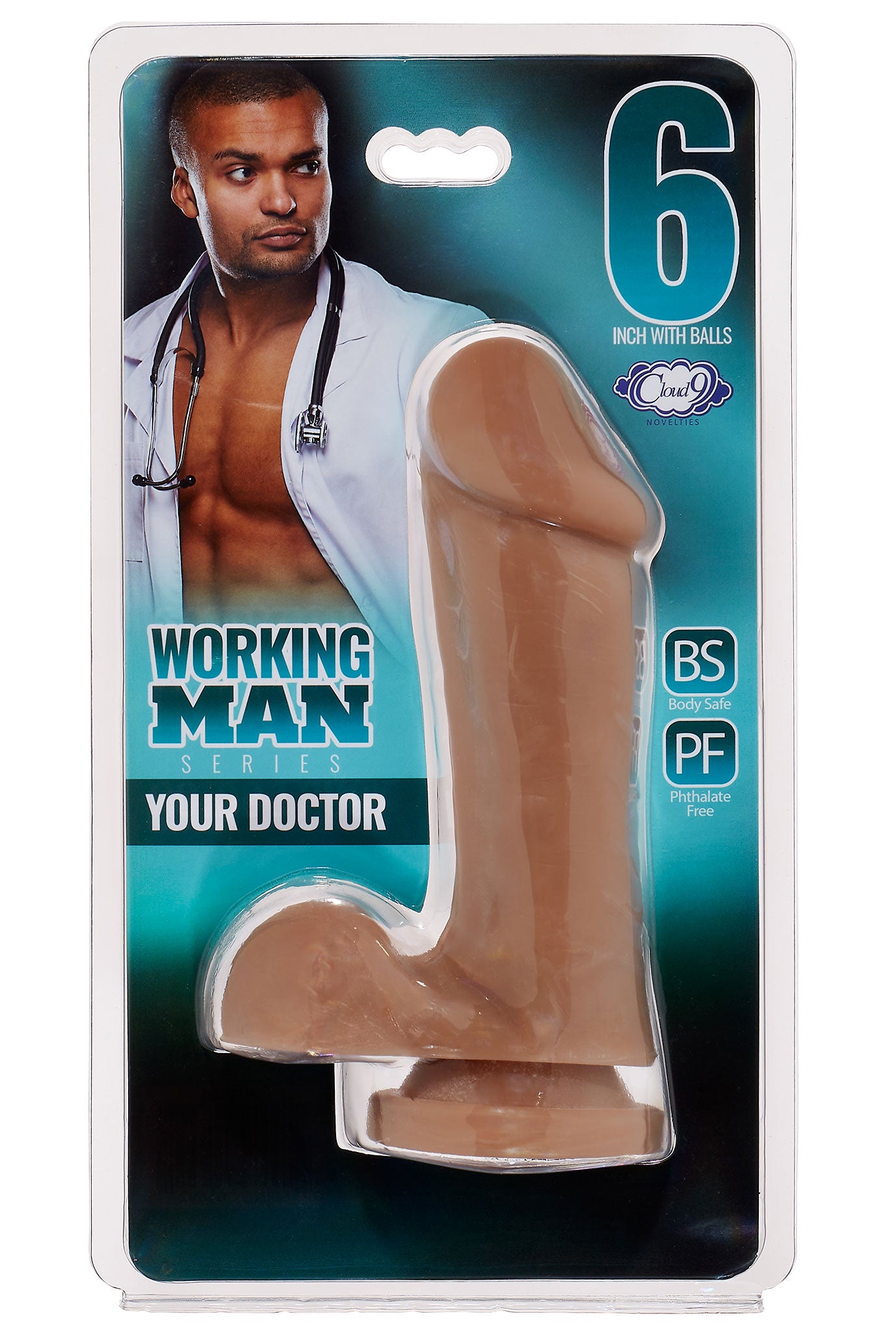 Cloud 9 Working Man 6 Inch With Balls Tan