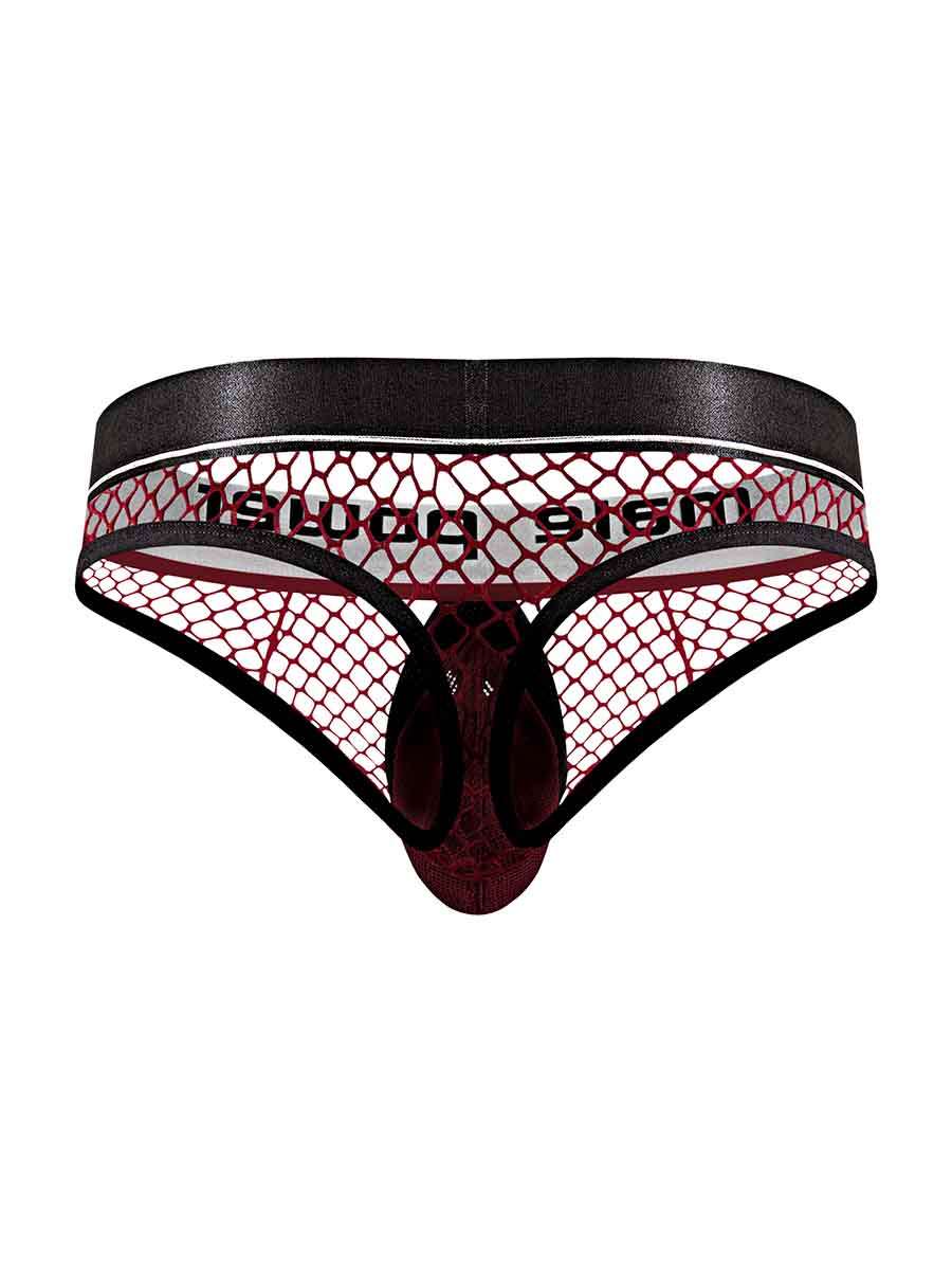 Cock Pit Net Cock Ring Thong Small/Medium