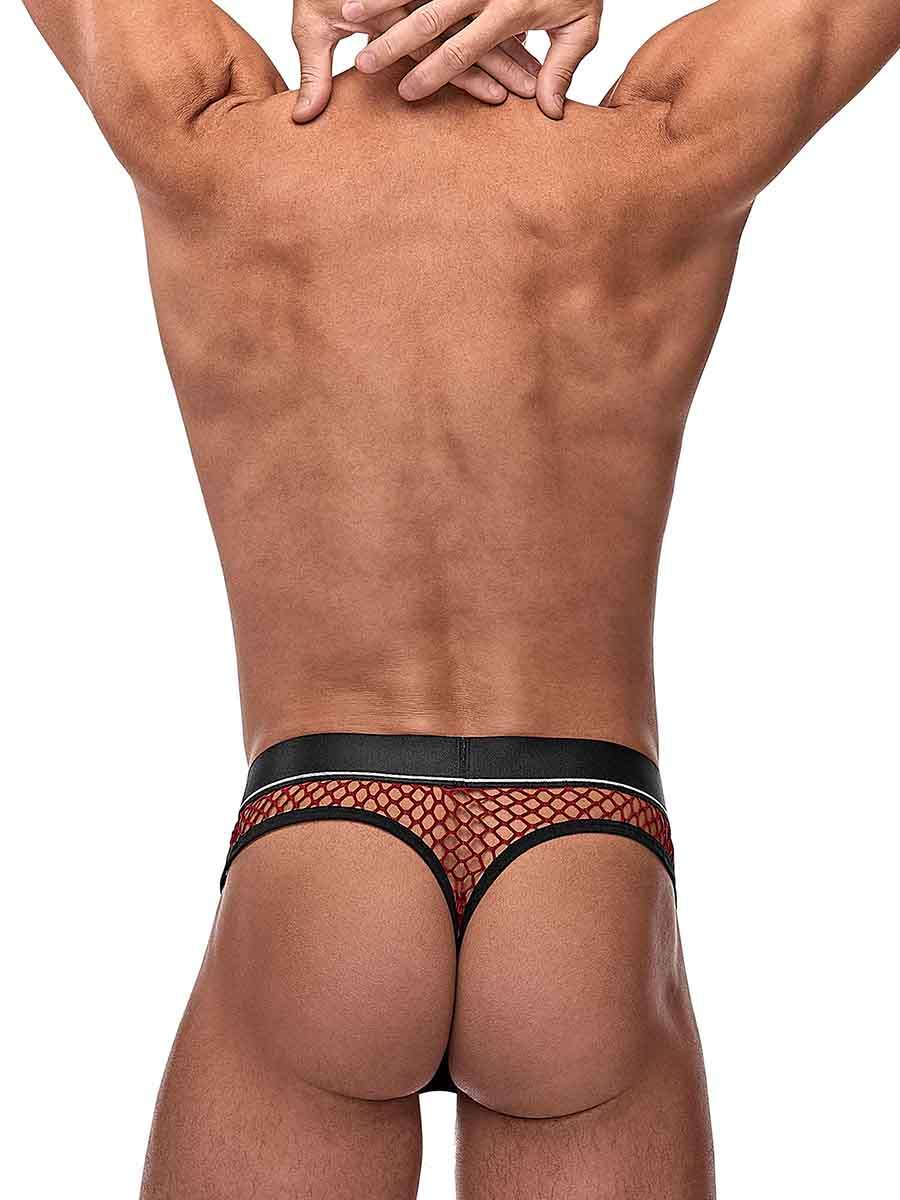 Cock Pit Net Cock Ring Thong Small/Medium