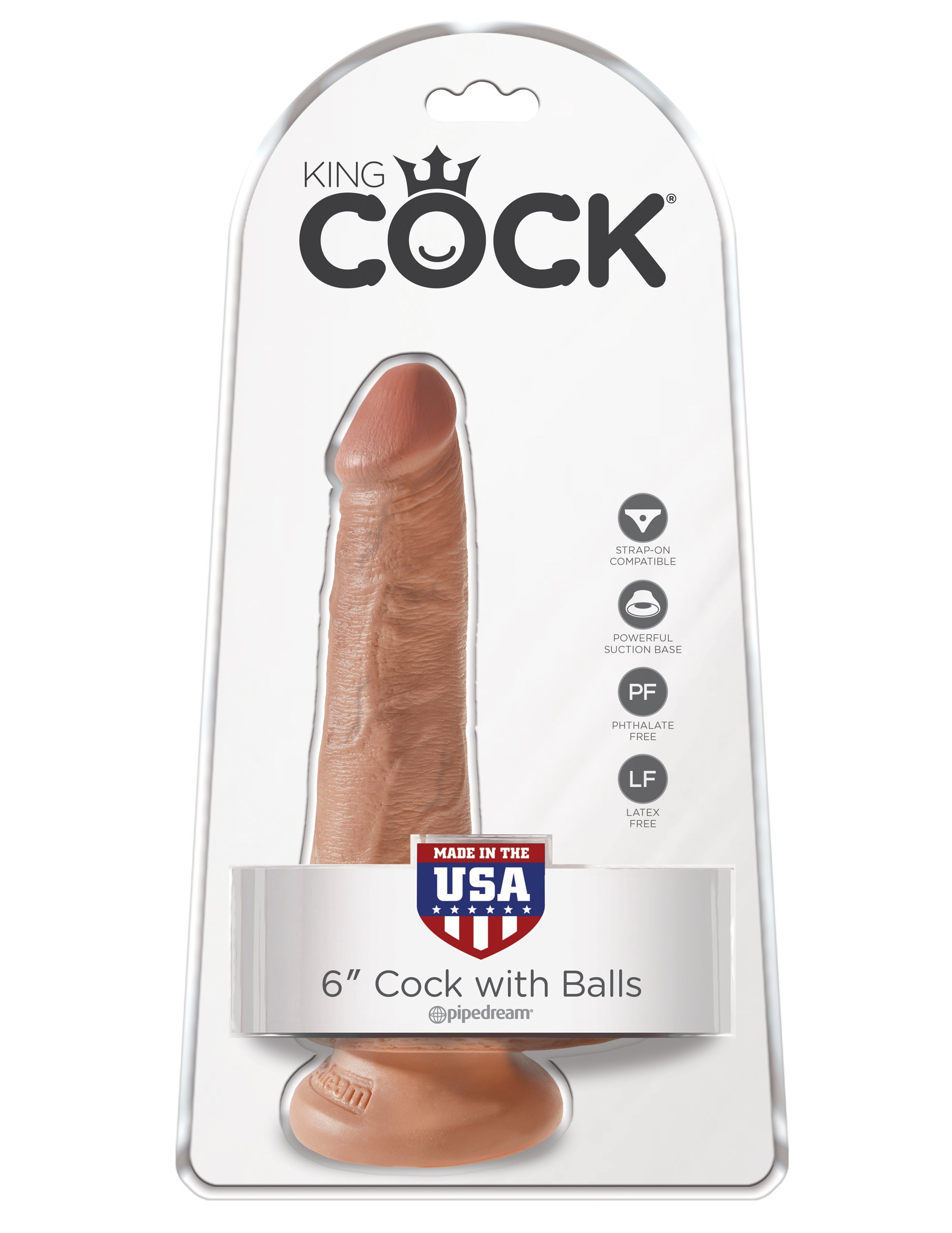 Cock W/balls Tan