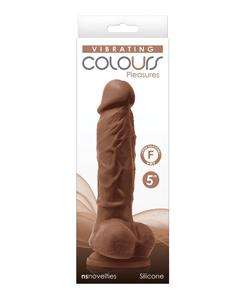 Colours Pleasures 5" Vibrating Dildo