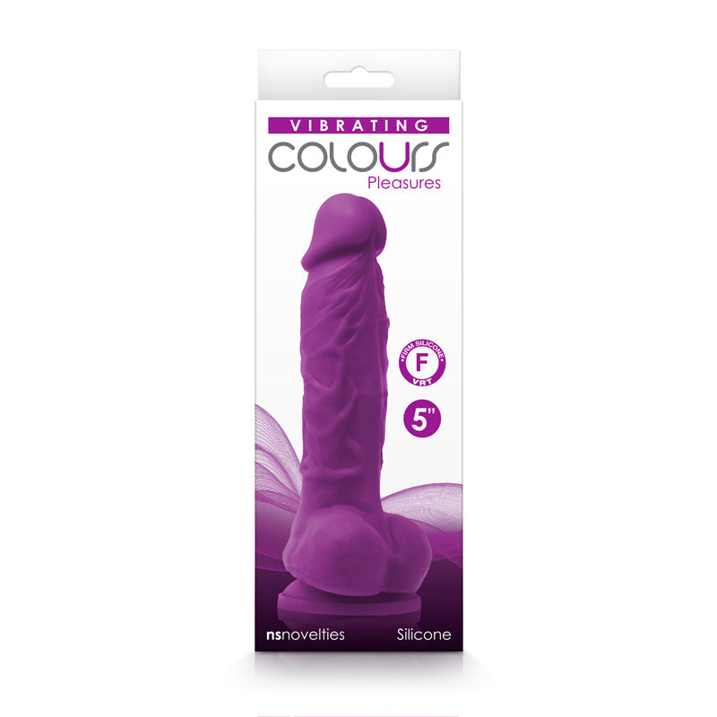 Colours Pleasures Vibrating 5 Dildo