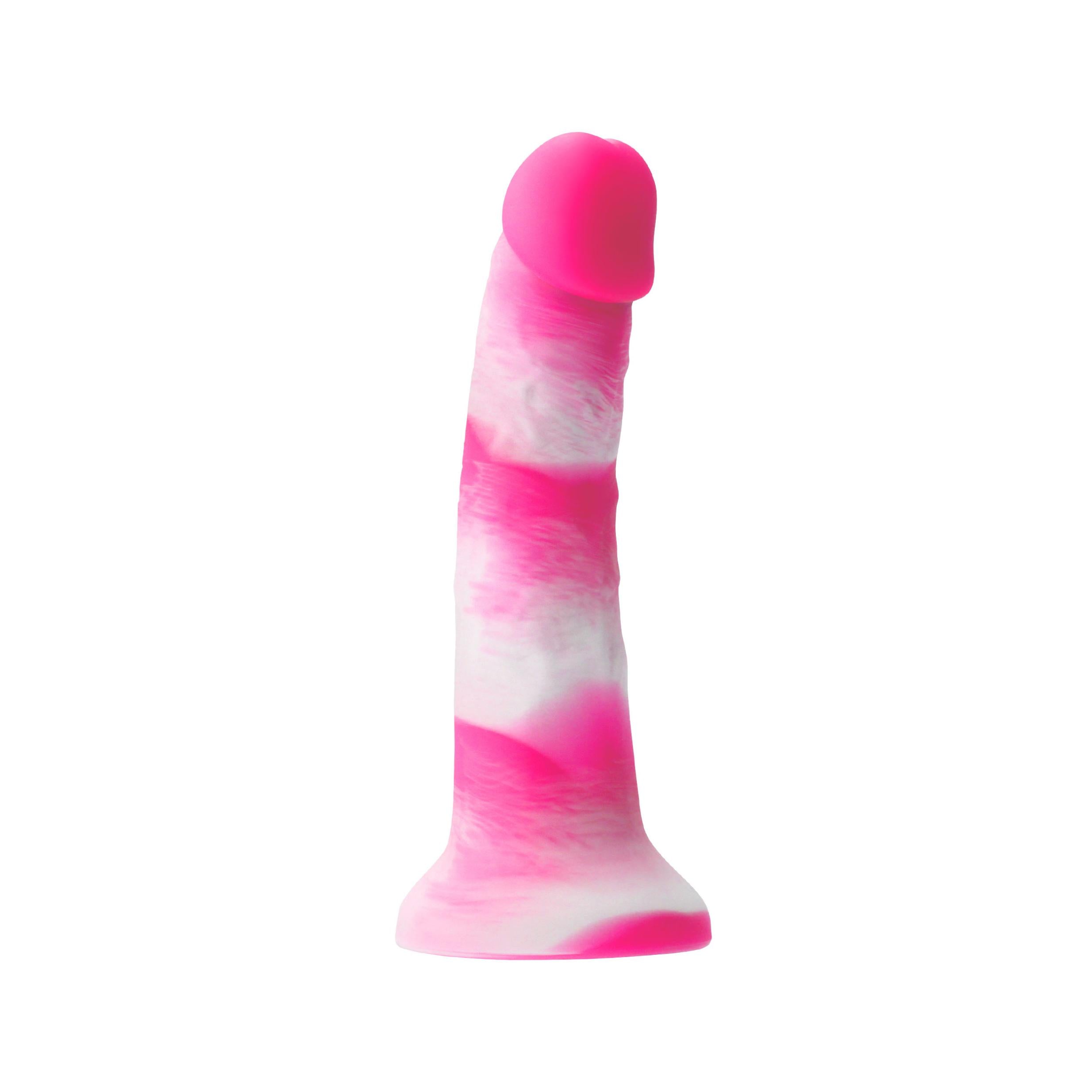 Colours - Pleasures - Yum Yum In. Dildo Pink / 8 In