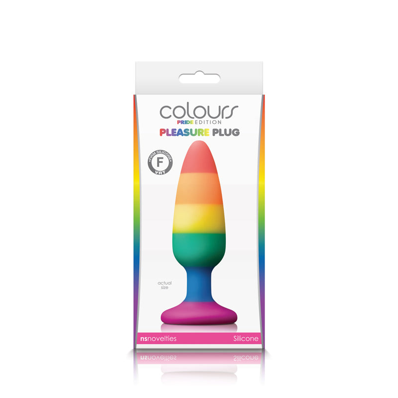 Colours - Pride Edition - Pleasure Plug - - Rainbow