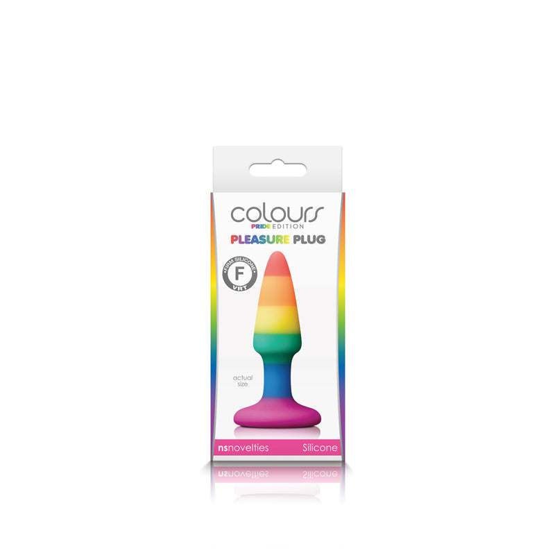 Colours - Pride Edition - Pleasure Plug - - Rainbow