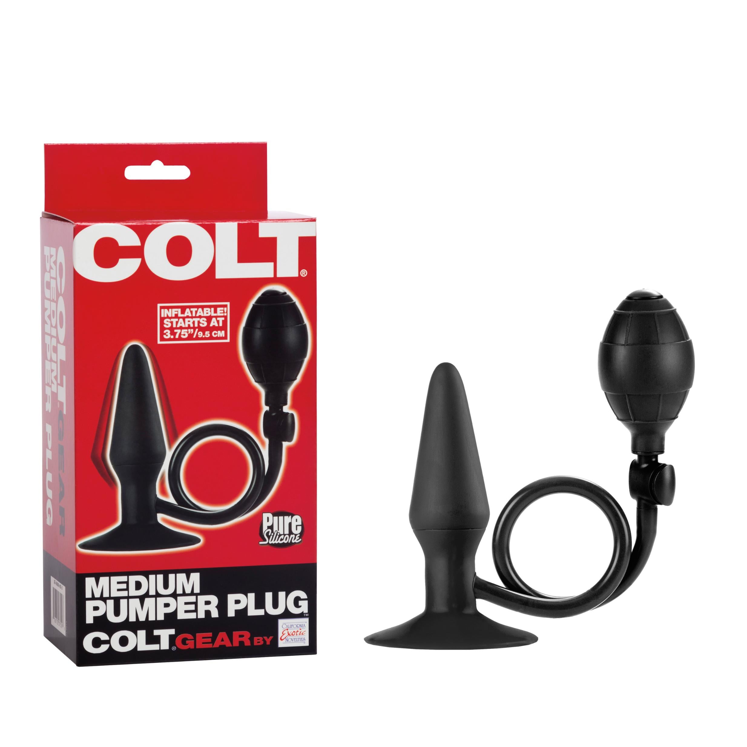 Colt Pumper Plug Black