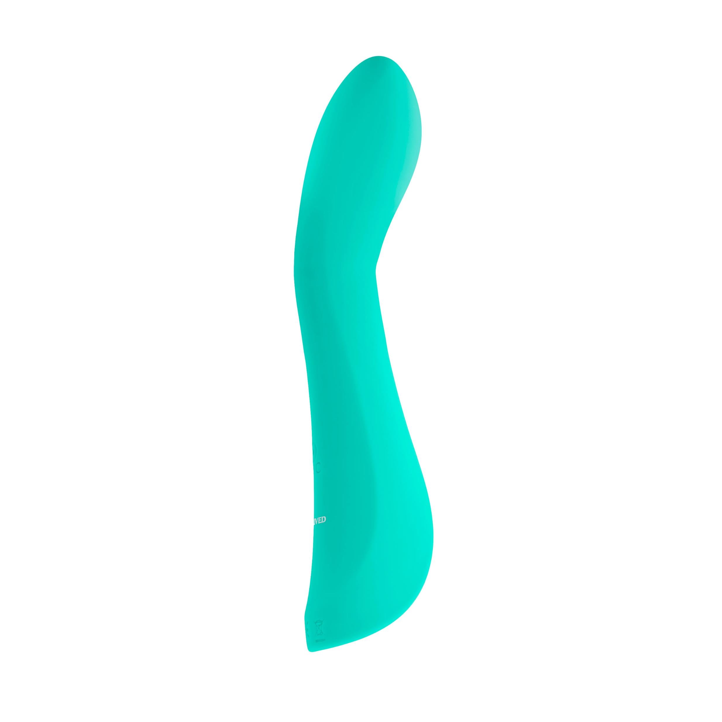 Come With Me Vaginal and Clitoral Vibrator - Teal