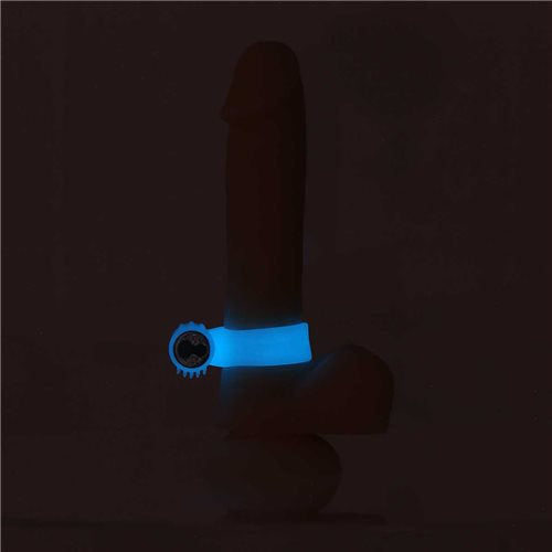 Cosmic Cock Ring W/rechargeable Bullet - 9 Functions Black