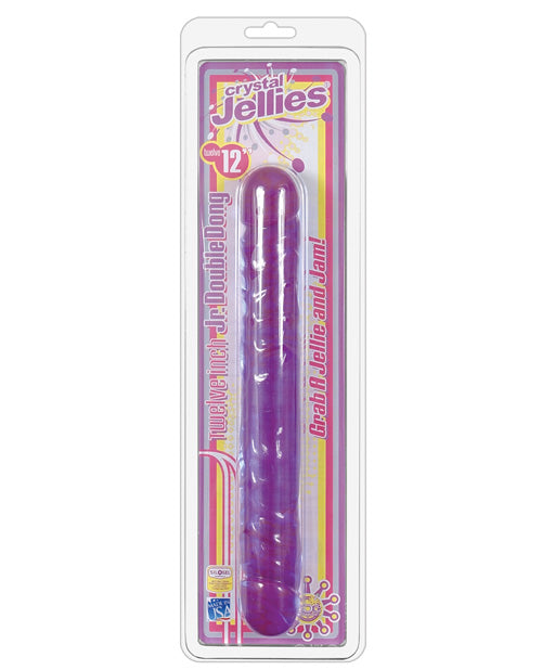 Crystal Jellies 12in Jr Double Purple