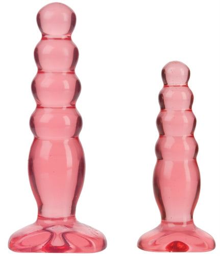 Crystal Jellies Anal Delight Trainer Kit - Pink