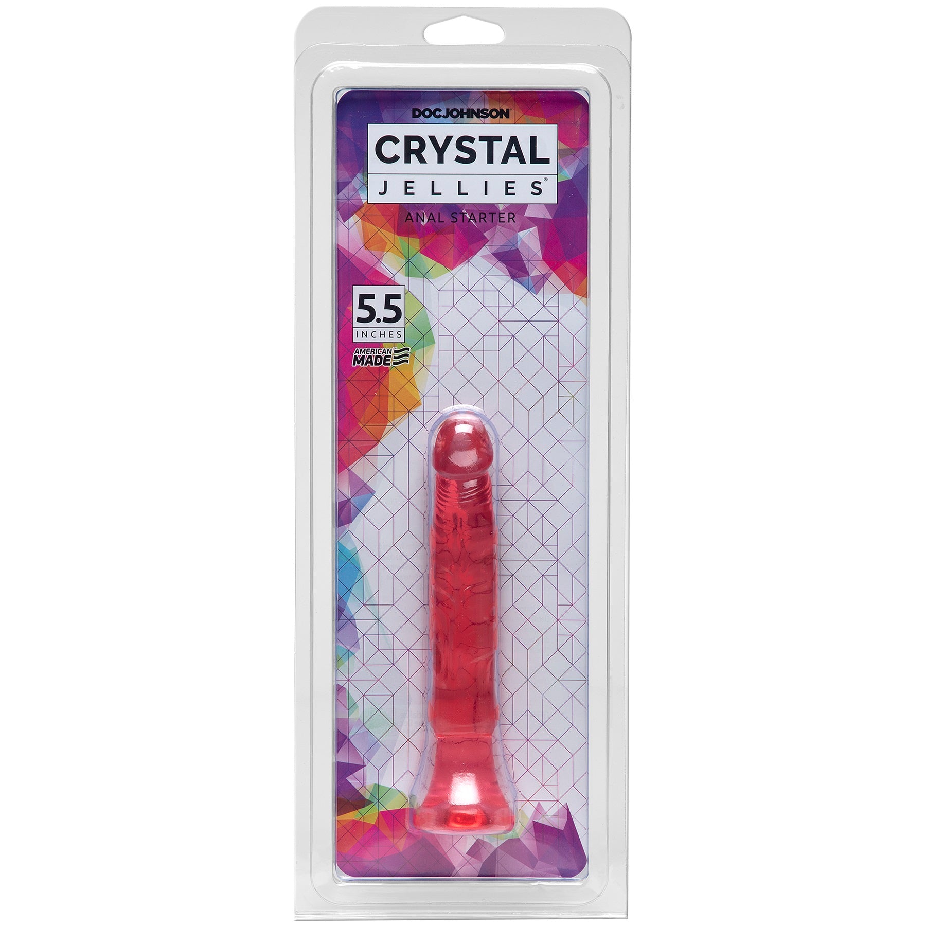 Crystal Jellies Anal Starter - Pink Pink