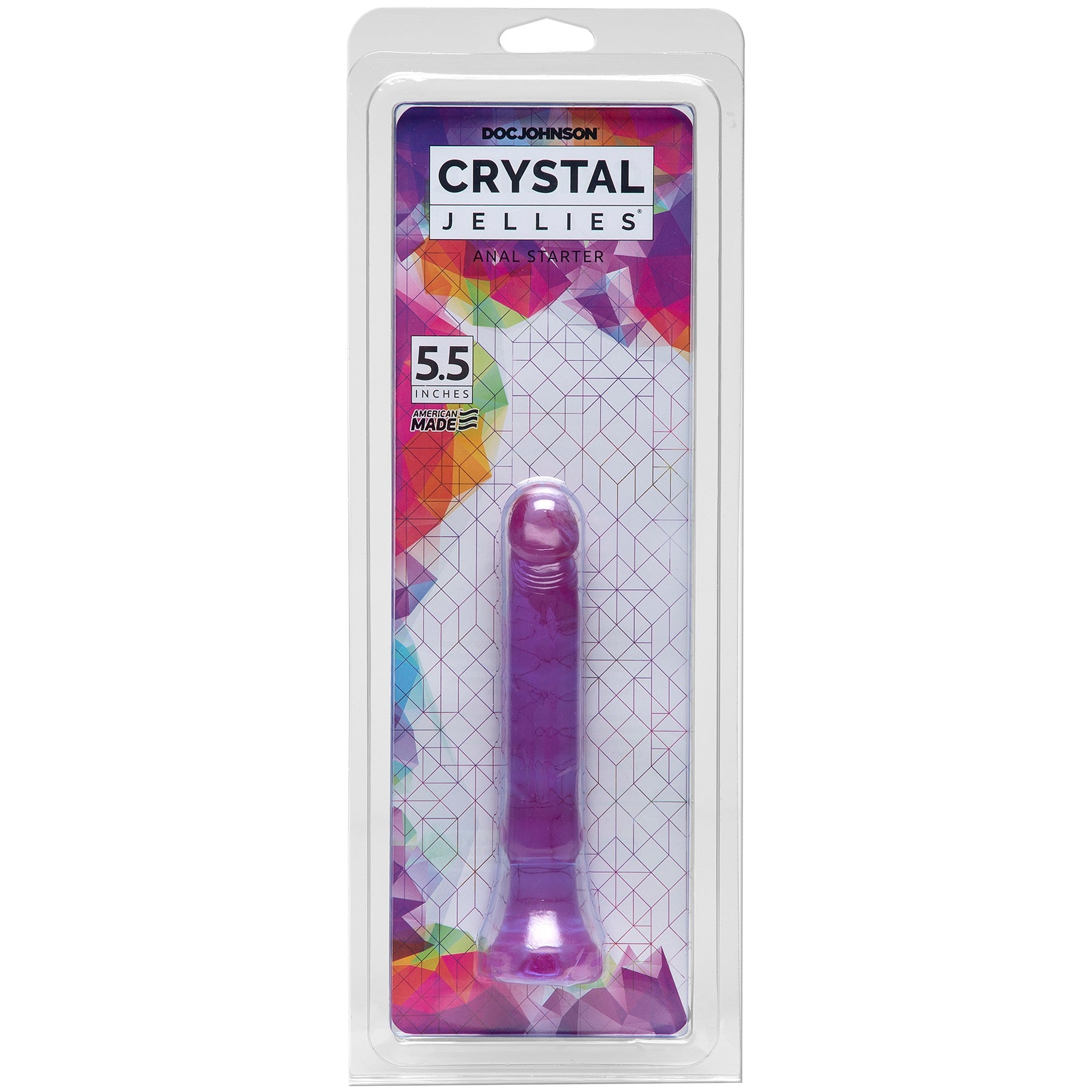Crystal Jellies Anal Starter - Purple Purple
