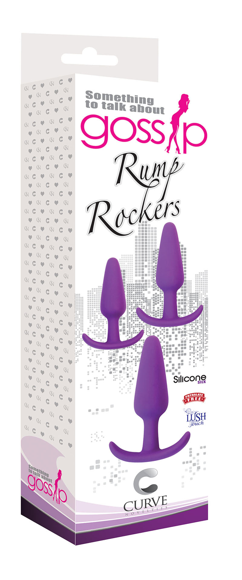 Curve Novelties Gossip Rump Rockers Violet