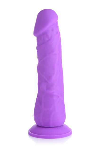 Curve Novelties Lollicock 7" Silicone Dildo - Grape