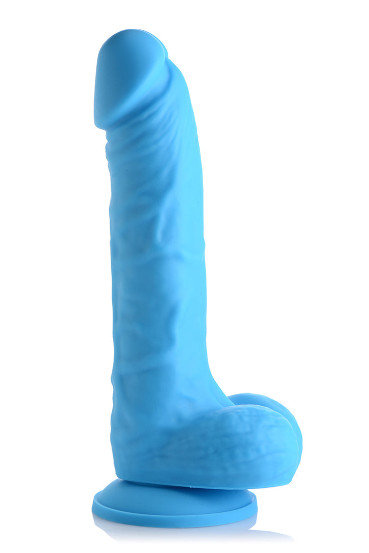 Curve Novelties Lollicock 7" Silicone Dildo W/balls