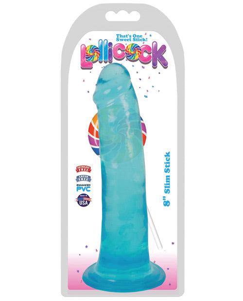 Curve Novelties Lollicock Slim Stick Berry Ice / 8"