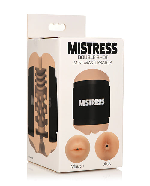 Curve Novelties Mistress Mini Double Stroker Ass & Mouth Light