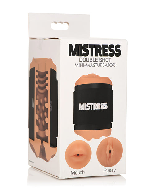 Curve Novelties Mistress Mini Double Stroker Mouth & Pussy Medium