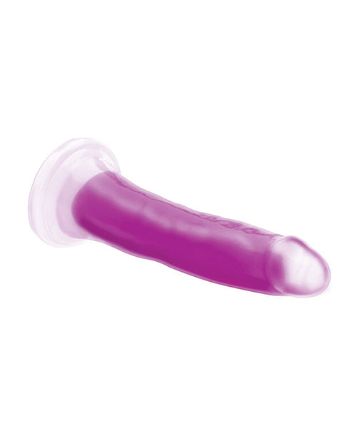 Curve Toys Lollicock 7" Glow In The Dark Silicone Dildo