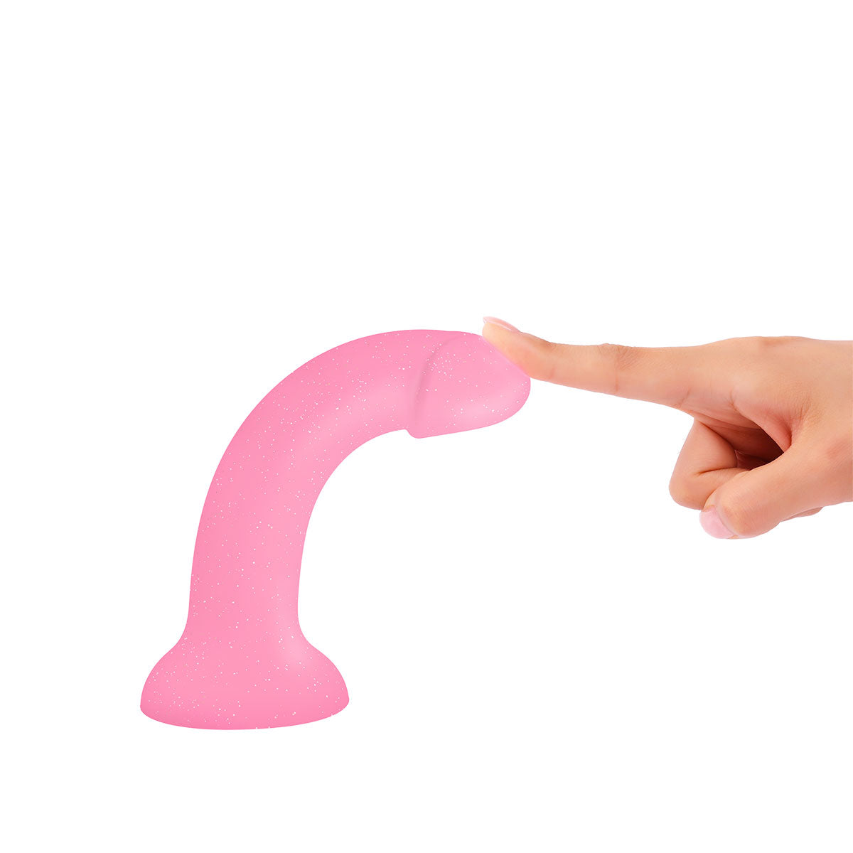 Curved Dildo Suction Cup Dildolls Glitzy by Love To Love