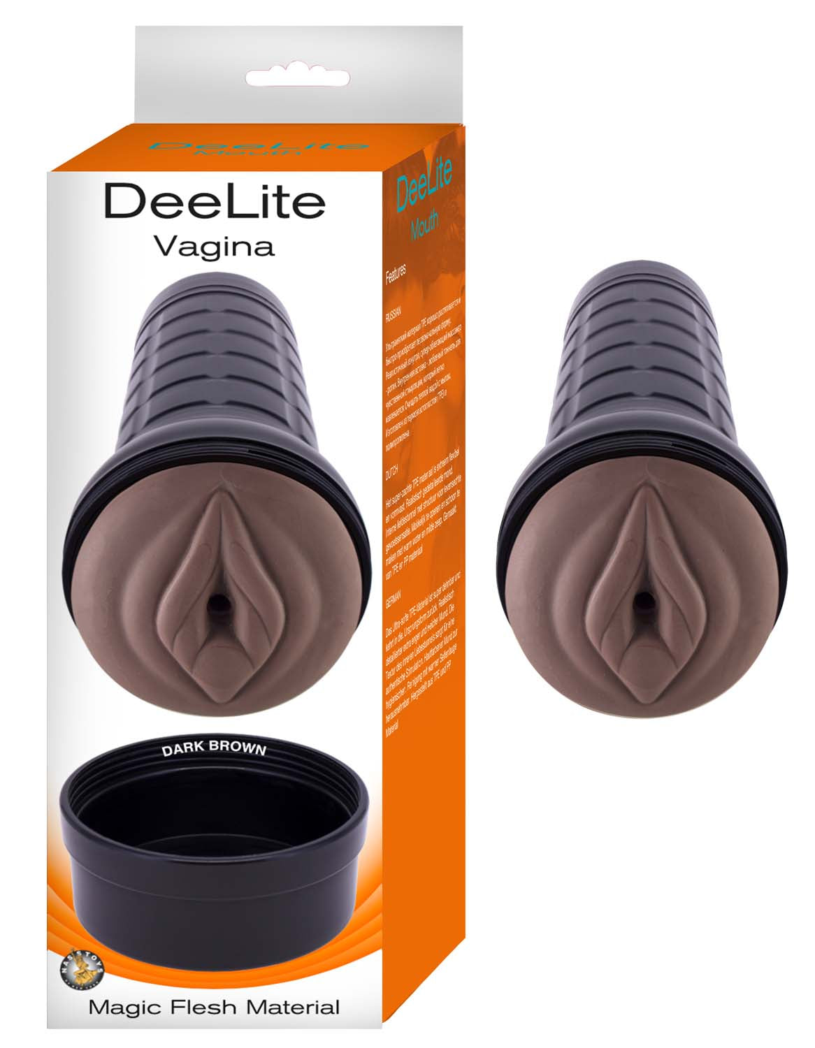 Deelite Vagina - Light Brown Dark Brown