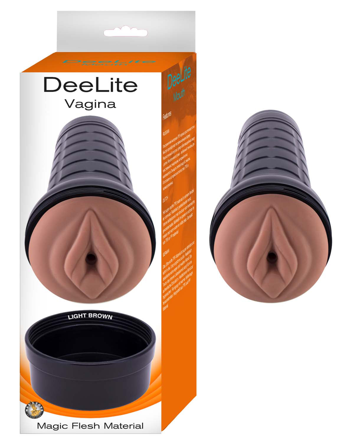 Deelite Vagina - Light Brown Light Brown