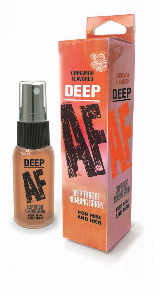 Deep Af Deep Throat Numbing Spray Cinnamon