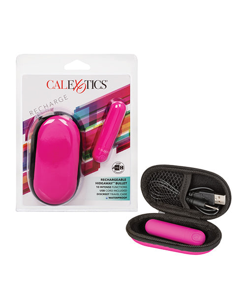 Deepest Desires WIth Rechargable Hideaway Bullet Vibrator Pink