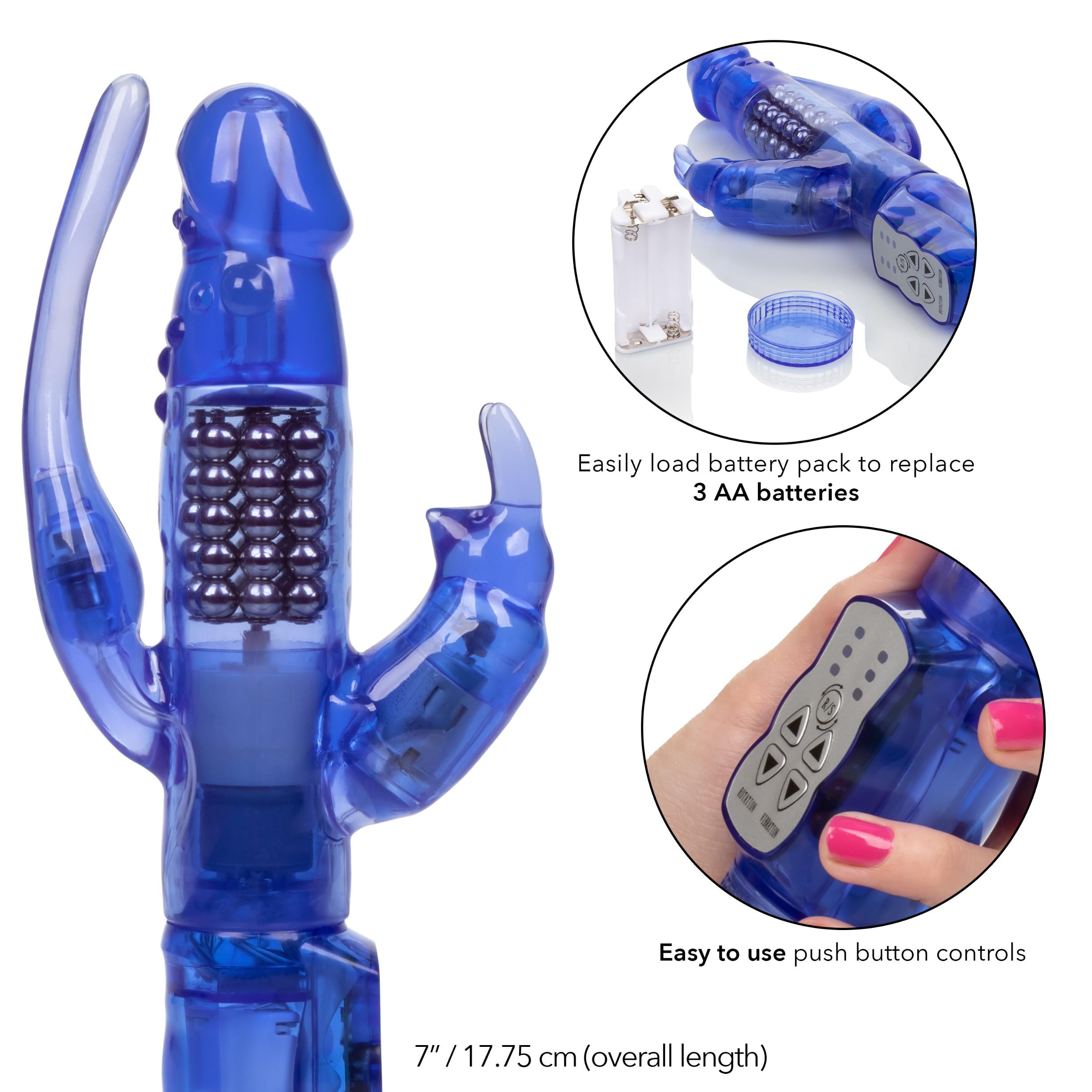 Delight Triple Orgasm Rabbit Style Vibrator