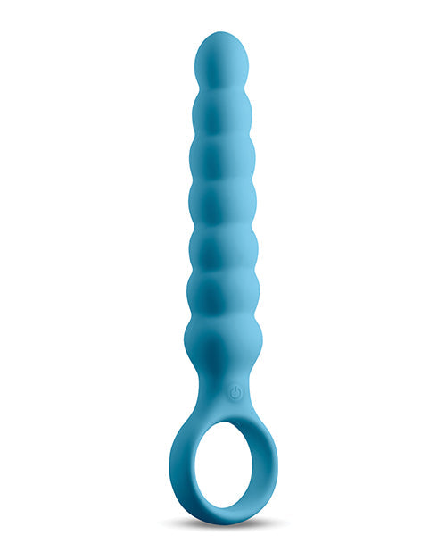 Desire Lucent Smoke Flexible Wand Anal Massager - Blue