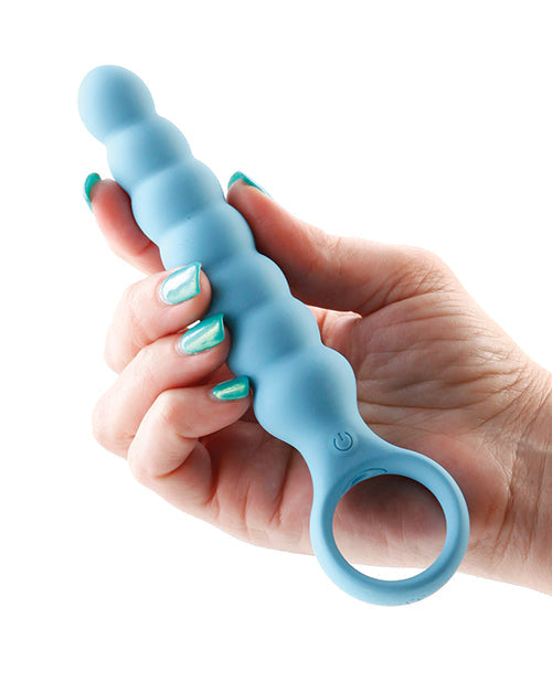 Desire Lucent Smoke Flexible Wand Anal Massager - Blue