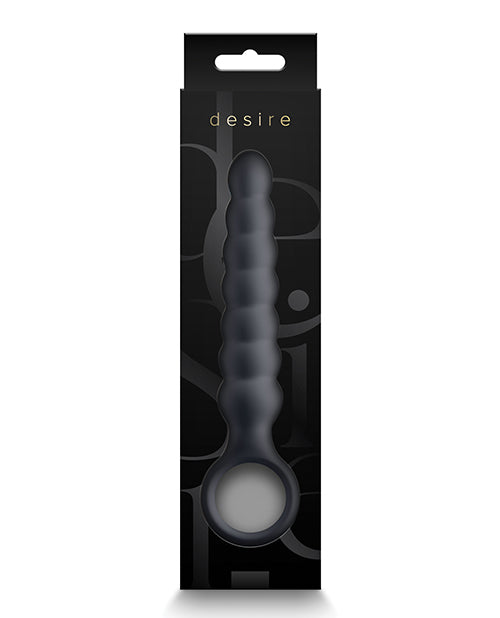 Desire Lucent Smoke Flexible Wand Anal Massager - Blue