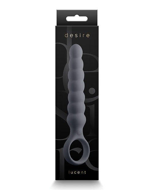 Desire Lucent Smoke Flexible Wand Anal Massager - Blue Black