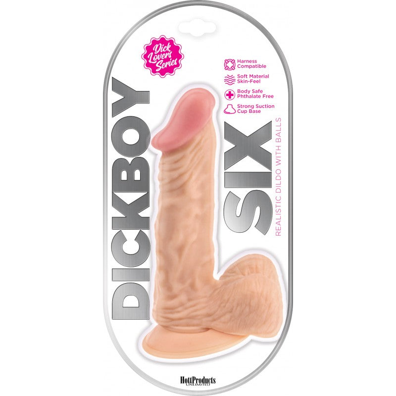 Dick Boy Pvc Dildo 6"