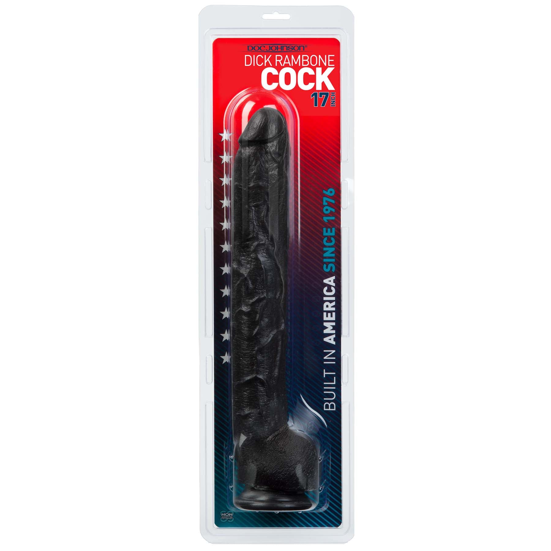 Dick Rambone Cock - 17 Inch - White