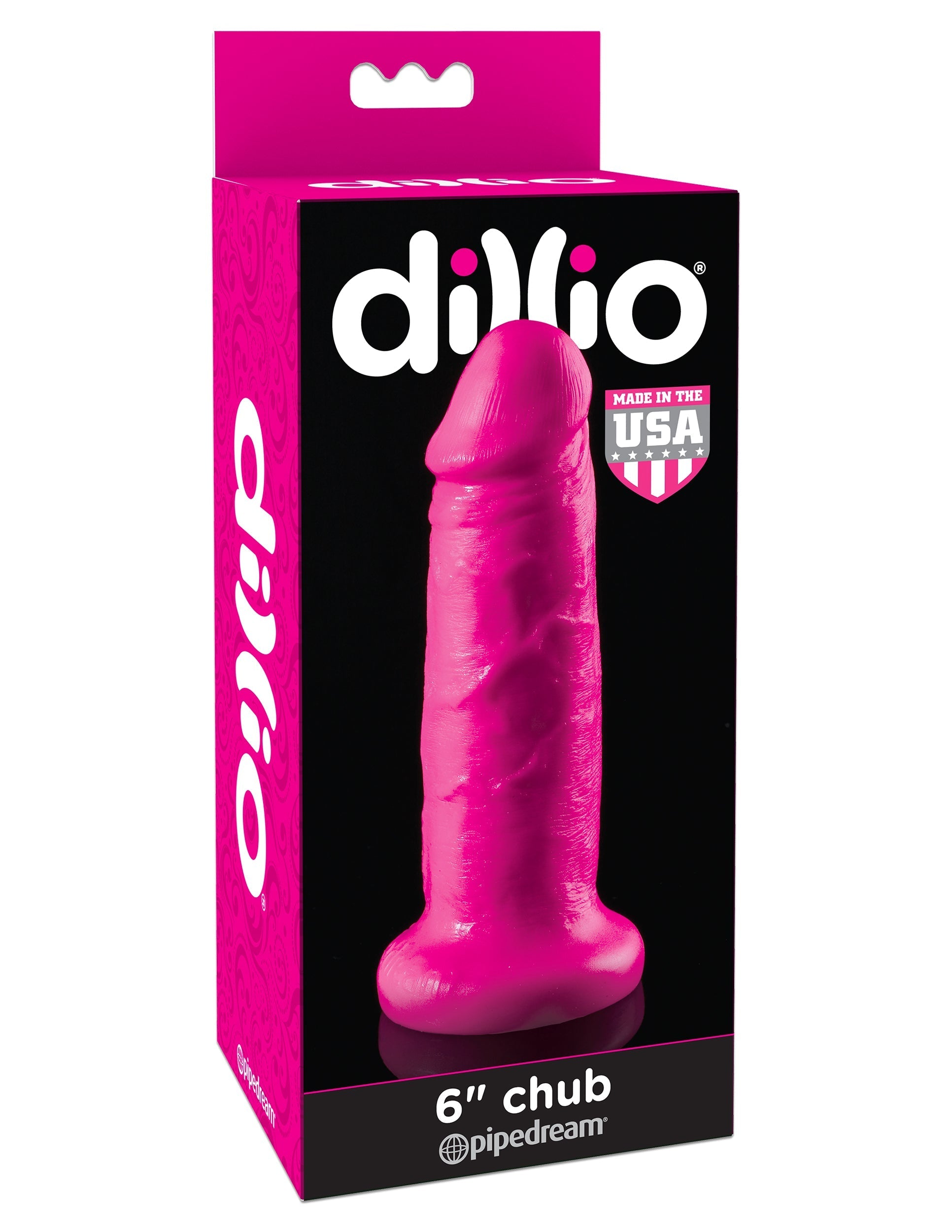 Dillio 6-Inch Chub Pink