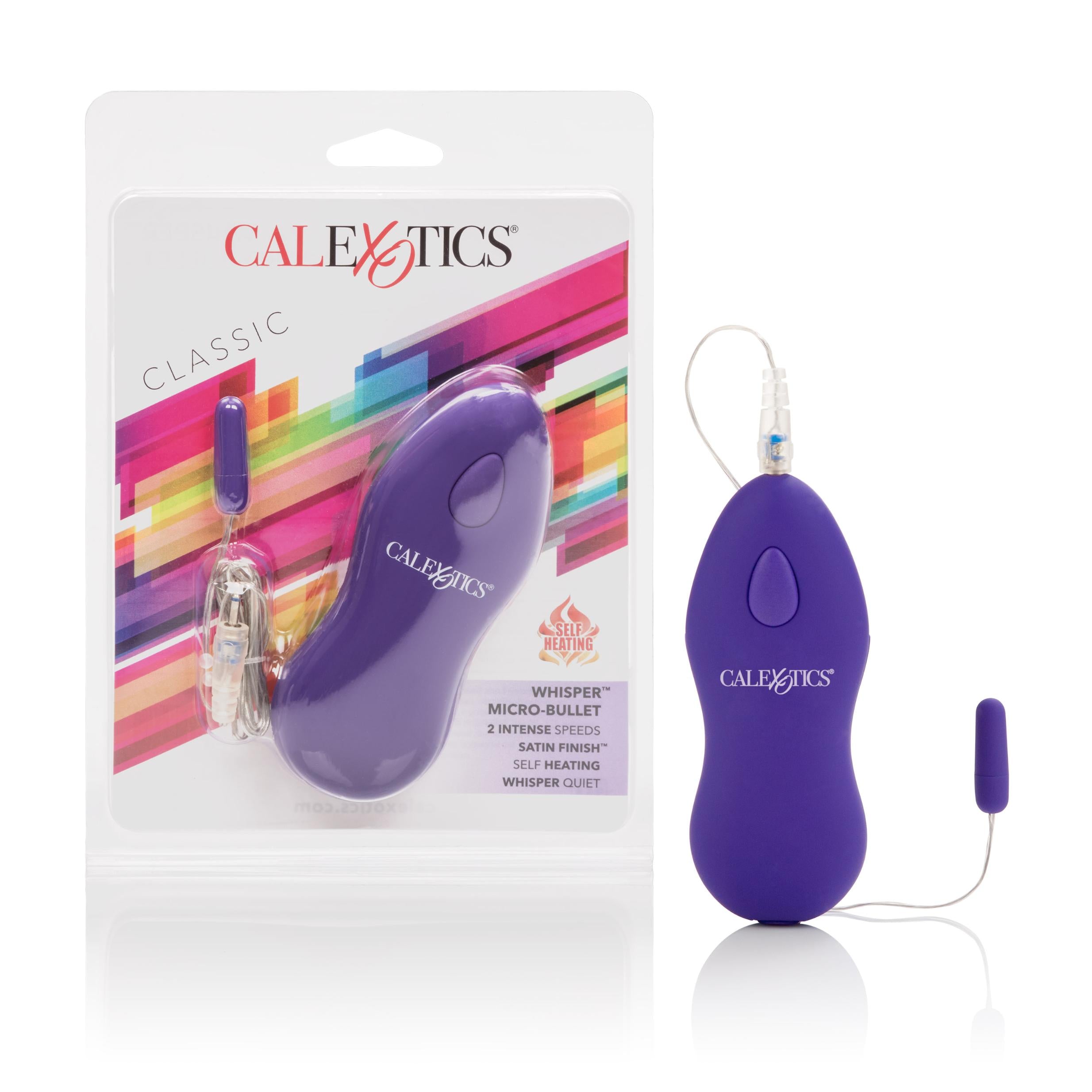 Discreet and Perfect for Pleasure With Whisper Micro Bullet Purple