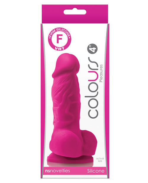 Dong W/balls & Suction Cup Pink