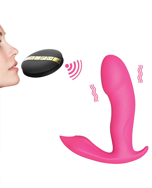 Dorcel Secret Clit Dual Stim Heating And Voice Control - Pink