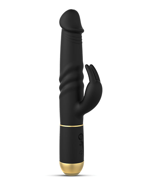 Dorcel Thrusting & Spinning Furious Rabbit Vibrator 2.0 - Black